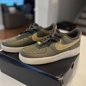 Nike Air Force 1 '07 LX - Size 11 - DA8482-200 - Medium Olive/Coriander